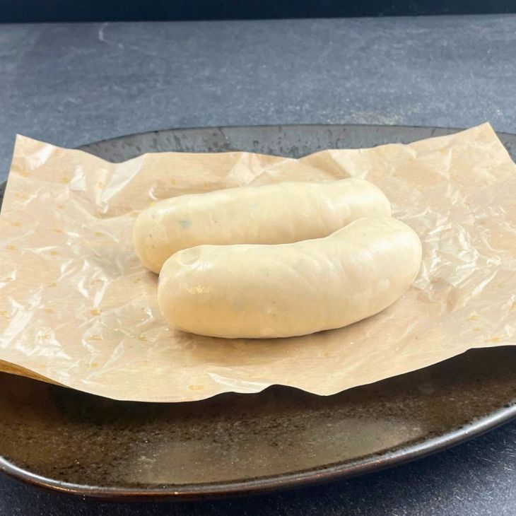 Bayrische Weißwurst, Stück