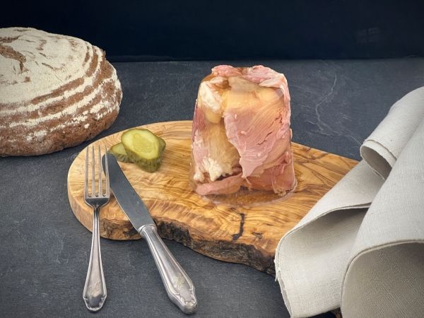 Eisbein in Gelee im Glas