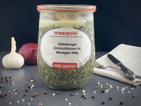 Oldenburger Grünkohlessen im Glas