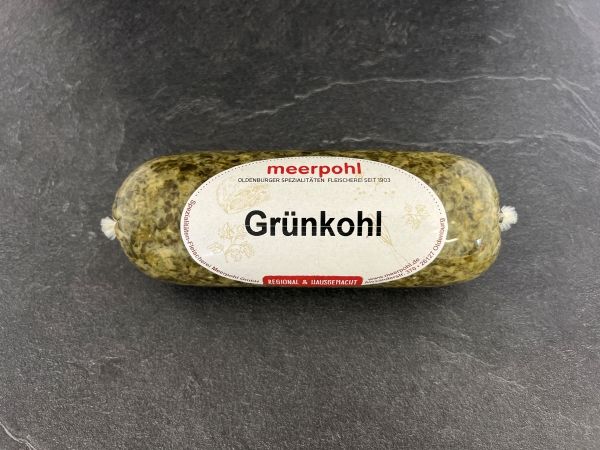 Grünkohl im Schlauch