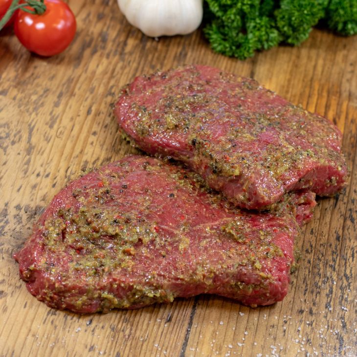 Hüftsteak , mariniert