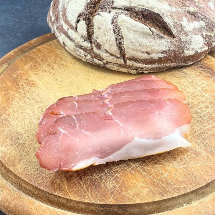 Schinkenspeck - geschnitten